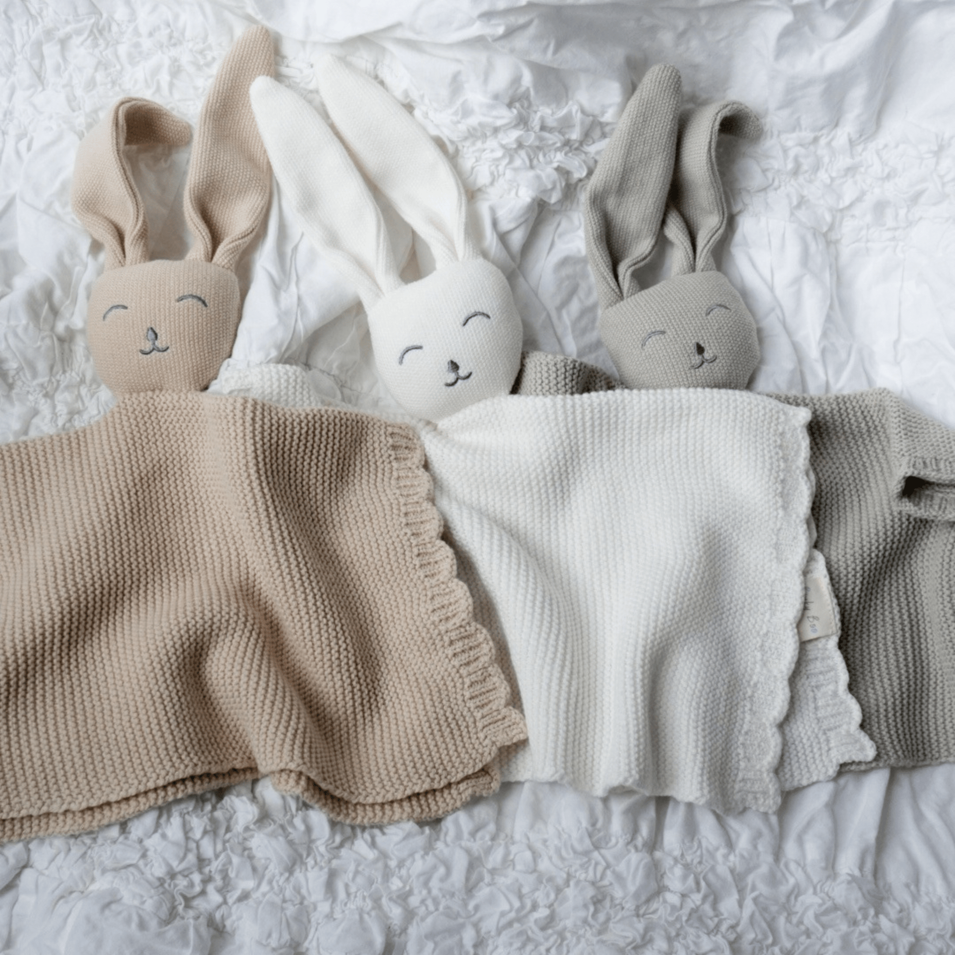 100% Organic Cotton Baby Comforter Bundle Set - Binky Boo