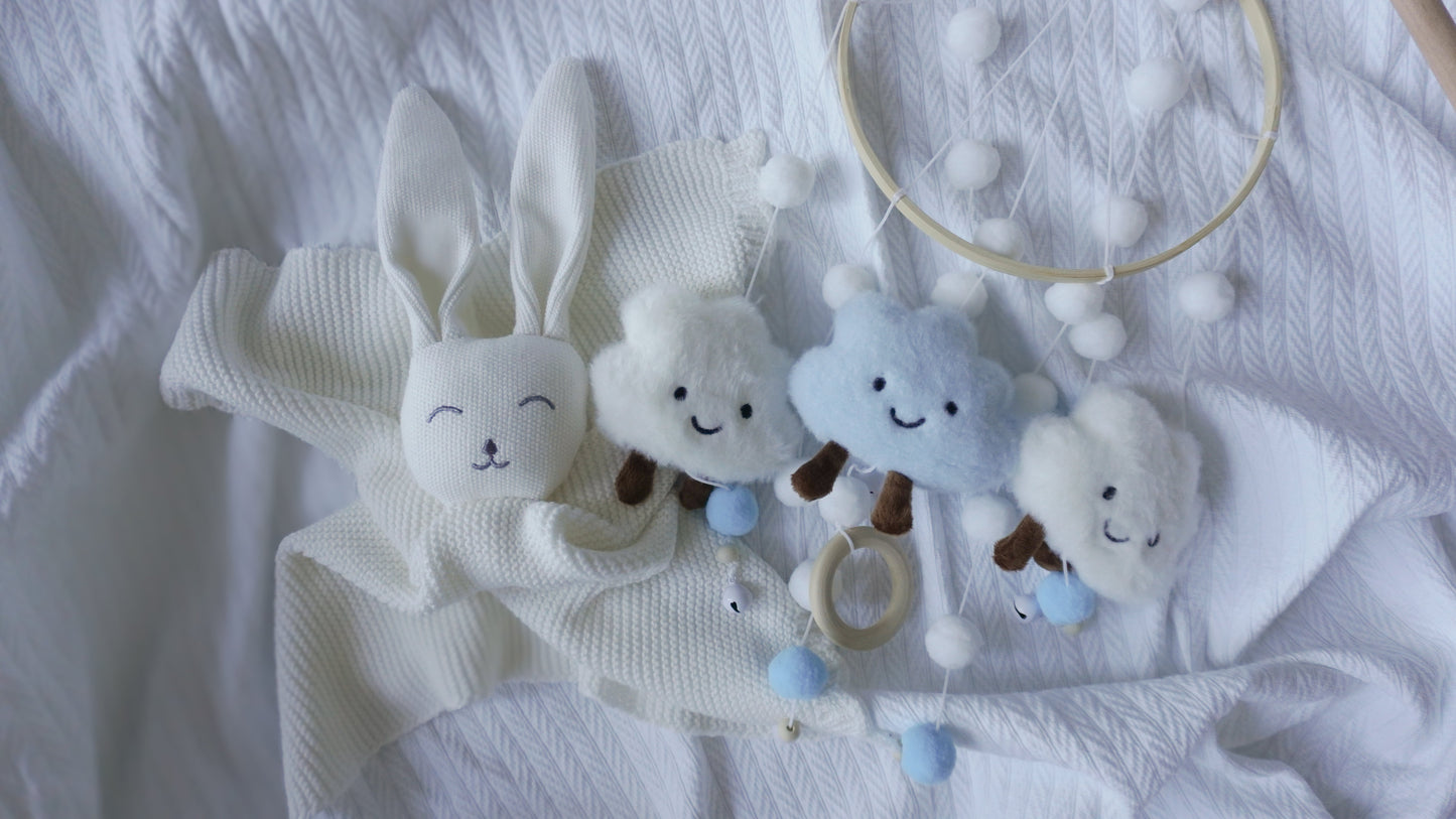 Cuddly Cloud Mobile & Comforter Bundle - Binky Boo