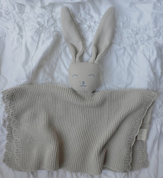 100% ORGANIC COTTON BEIGE BABY COMFORTER - Binky Boo