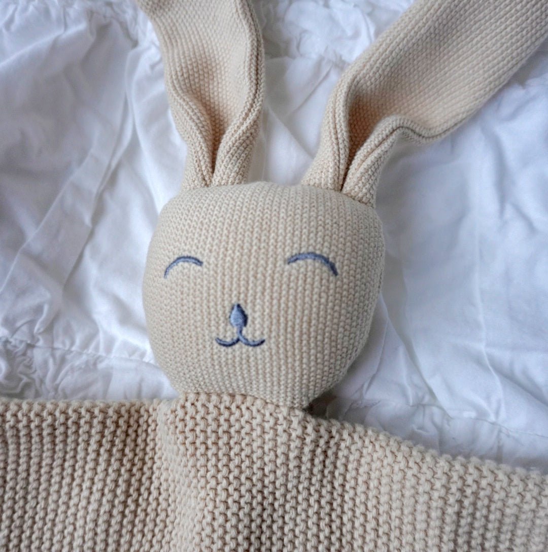 100% ORGANIC COTTON LATTE BABY COMFORTER - Binky Boo