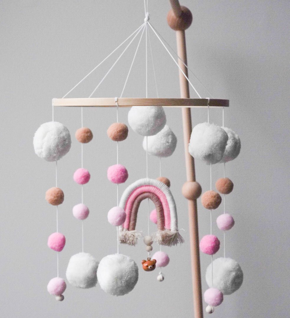 RADIANT RAINBOW BABY MOBILE - Binky Boo